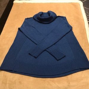Gorgeous Royal Blue Loft Cowl Neck Sweater